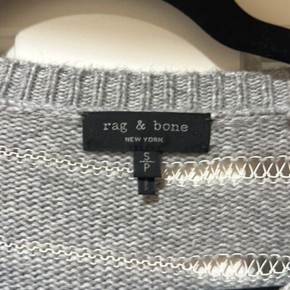 Rag & Bone Gray Crewneck Sweater - Picture 3 of 4